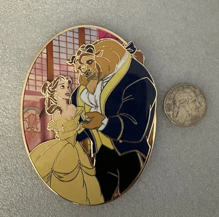 25+ Beauty and the Beast Contemporary Disney Pins, Patches