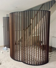 Porada Gamen2 XXL Room Divider Canaletta Walnut Screen