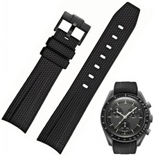 Nizonlaie Silicone Rubber Bands for Omega X Swatch Moonswatch Watch Strap 20m...