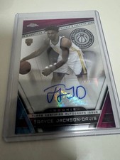 Trayce Jackson-Davis Rookie Autograph Card