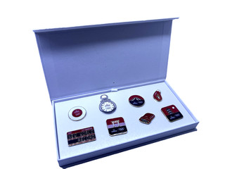 Genuine Omega Official Tokyo Olympics 2020 Enamel Pins Badges Boxed New