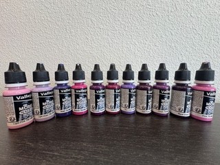 Vallejo Model Color New Formula Miniature Paint Purple Violet Pink Magenta