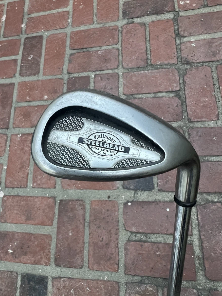 Callaway X-14 Steelhead Pitching Wedge Dame – Graphite Régulier, Grip Neuf, 35.5 Pouces