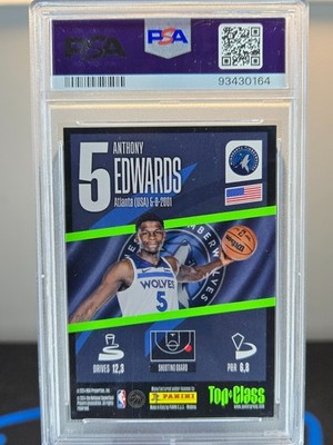2023-24 Panini NBA Top Class - Supersonic Anthony Edwards #157 for