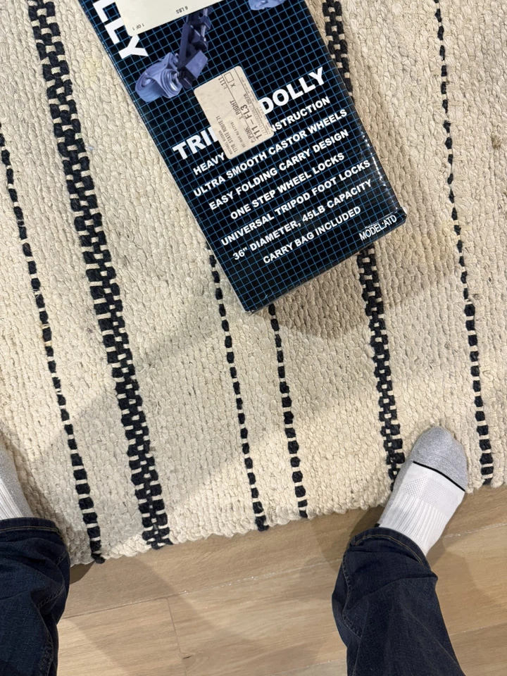 Trípode de fotografía Ravelli ATD Dolly para iluminación fotográfica de cámara - NUEVO SIN USAR COMO NUEVO Foto 3 de 4