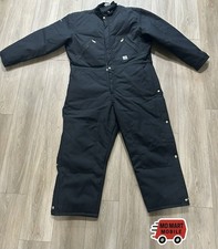 Carhartt X06 BLK Extremes Insulated Coveralls Black 44 Short USA Workwear