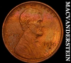 1910-S Lincoln Wheat Cent - Uncirculated Colorful Luster No reserve  #G5681