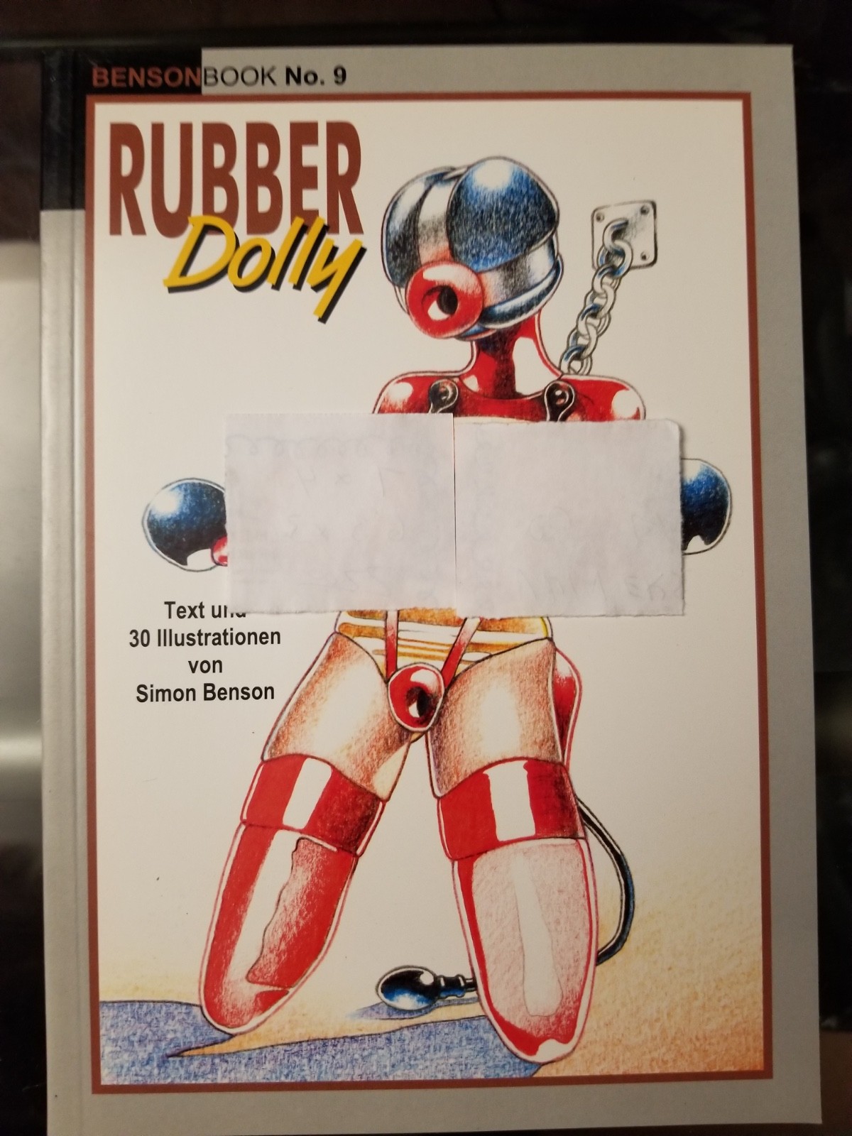 Benson Book No. 9. Rubber Dolly. German/English.  Illustrations by Simon Benson
