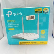 TP-LINK TD-W9970 Home Wi-Fi Router Modem BN300Mbps VDSL/ADSL. Unopened.