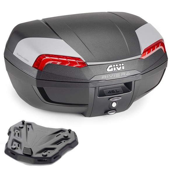 Givi E46N Koffer Set Mit Platte FüR Benelli Imperiale 400 2020-2022-image