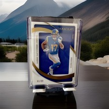 2024-25 Panini Collection Clearly Immaculate Jerseys Puka Nakua CIJ-PNA /99 🔥