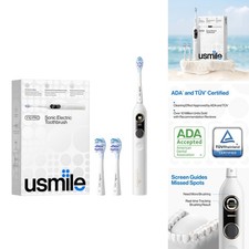usmile Y10 PRO Electric Toothbrush with Smart Display, Pressure Sensor, 180-Day