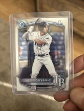 2025 Bowman - Chrome Prospects Gregory Barrios #BCP-7 (RC)
