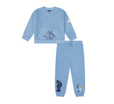New Character Bluey Boys Sweatshirt  Jogger Pants - 2-piece Set - Size: 5