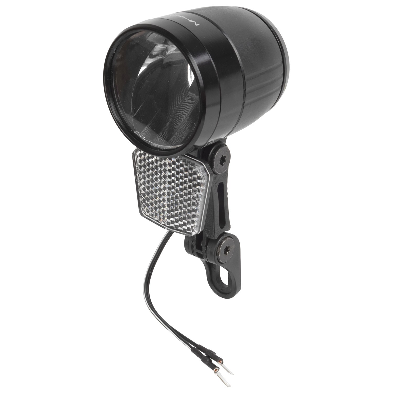 LED E-Bike Scheinwerfer M-Wave Apollon 100 Lux 6-48 V 14W StVZO schwarz 9290₽