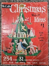 VTG 1964 McCalls Christmas Make-it Ideas Maga...