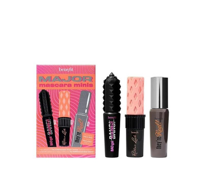 Benefit Cosmetics Major Mascara Minis Mascara Value Set - Limited Edition, New!