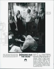 1999 Press Photo Actors Ving Rhames and Nicholas Cage in "Bringing Out the Dead"