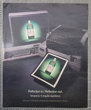 Tanqueray Gin Alcohol Magazine Print Ad Advertisement Printer Computer 1988