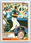 1983 Topps - # 448 - Darrell Evans - San Francisco Giants