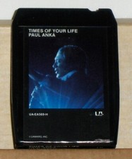 Paul Anka Times Of Your Life - 8 Track Tape Cartridge - as is Untested