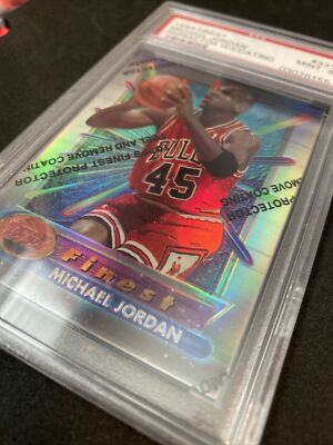 1994 Topps Finest Refractor Card Michael Jordan PSA 9 Rare