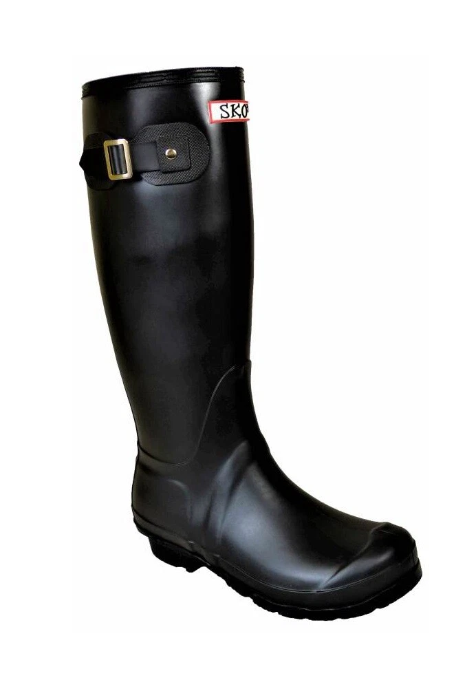 Ladies wellington top boots size 4