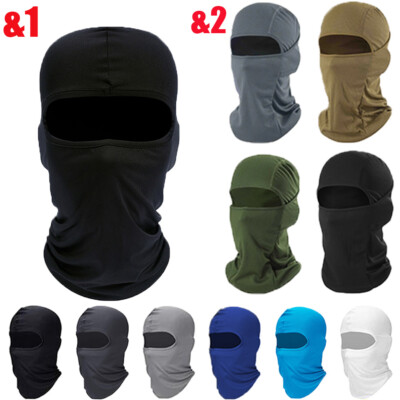 Face Masks UV Protection Motorcycle Ski Running Balaclava Sun Hood for Men Women