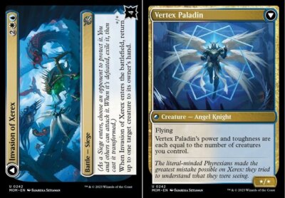 MTG Invasion of Xerex // Vertex Paladin - Foil NM-Mint March of the Machine | eBay MTG Invasion of Xerex // Vertex Paladin - Foil NM-Mint March of the Machine | eBay
