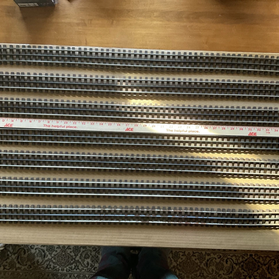 Gargraves O Gauge Tracks Wood Ties 37" & 18" Straight w/Mixed Tracks / Lengths - Image 2 of 4