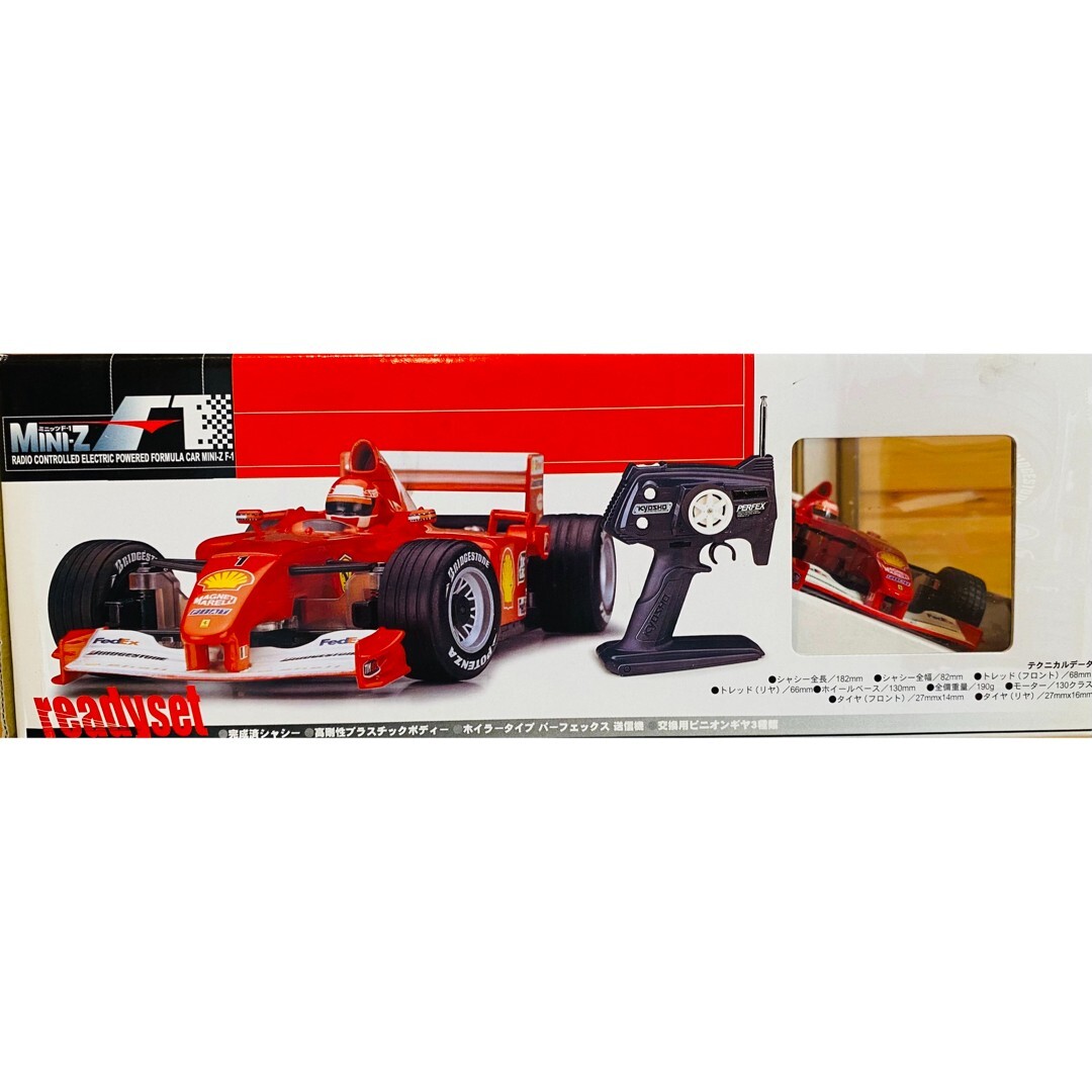 絶版】京商ミニッツF-1 フェラーリF2001 レディセット 絶版】京