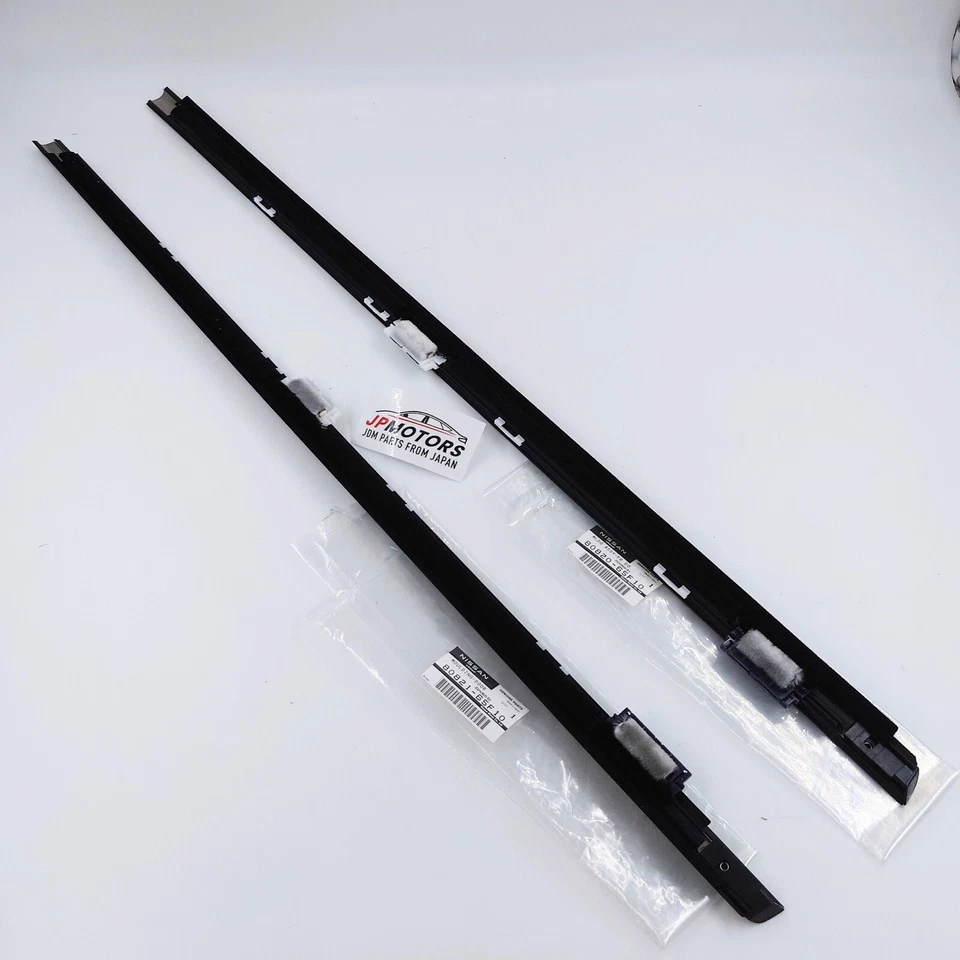 Juego de molduras exteriores izquierda y derecha NISSAN SILVIA 200SX 240SX 80821-65F10 genuino Foto 2 de 4