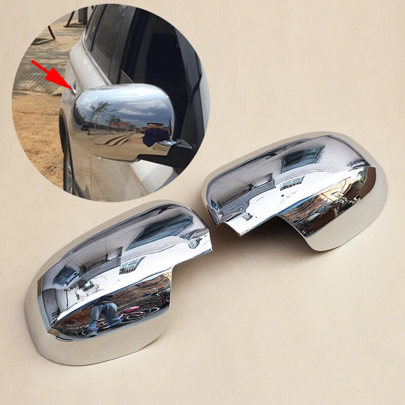 Rearview Mirror Cover Trim For Mitsubishi Outlander 2013-2021 Chrome Accessories