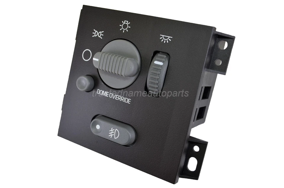 Headlight Switch for Chevrolet S10 Blazer GMC Sonoma Jimmy with Fog Lights Foto 2 de 3