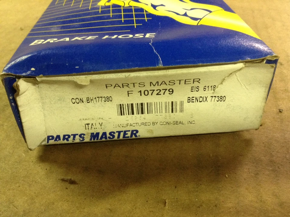 Parts Master F104351 Hydraulic Brake Hose Fits 80-89 Plymouth Grand Fury - Image 2 of 4