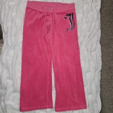 Y2K VTG Pink Juicy Couture Velour Track Pants