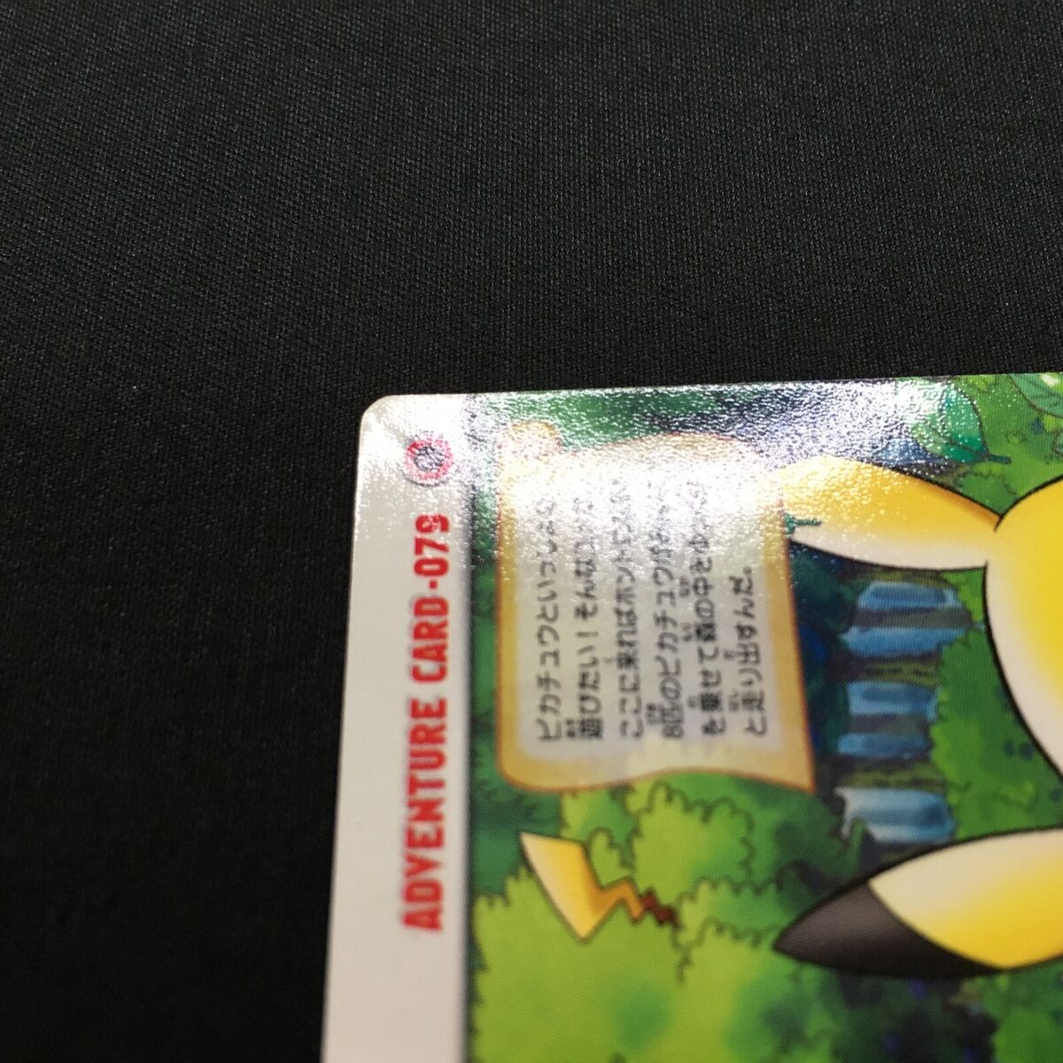 Pokemon Adventure Card 079 Pikachu forest Rare Japanese Pokemon Adventure Card 079 Pikachu forest Rare Japanese