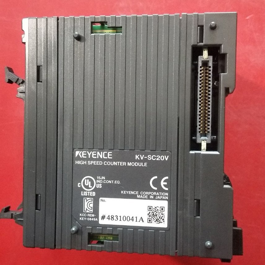 ONE used KEYENCE KV-SC20V High speed counting module Free ONE used KEYENCE KV-SC20V High speed counting module Free