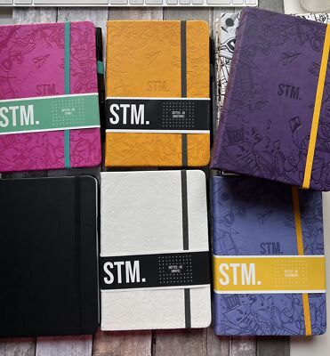 Scribbles That Matter A5 Dotted Journal Notizbuch + Stift STM Punktraster 120 g/m² Notizen