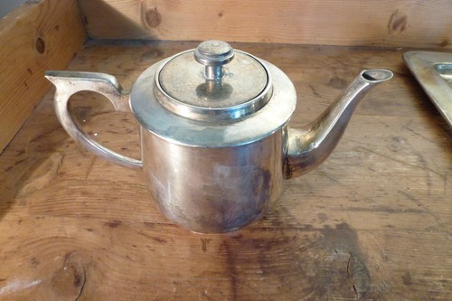 5 Teiliges Kaffee- Teeservice mit Zuckerdose, versilbert, schwere gut Qualität - Picture 7 of 14