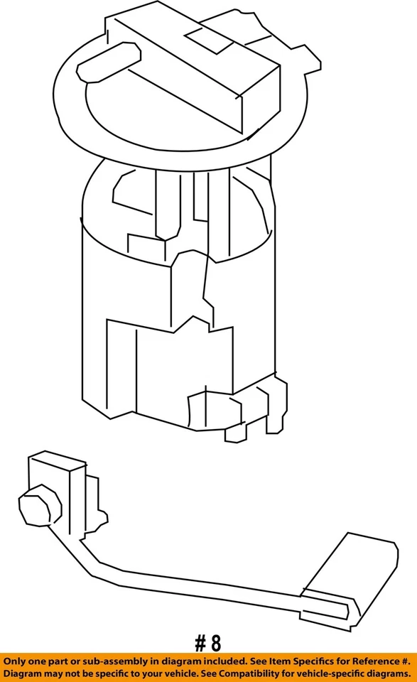 Used Fuel Pump fits: 2018 Nissan Sentra Pump Assembly Grade A Foto 4 de 4