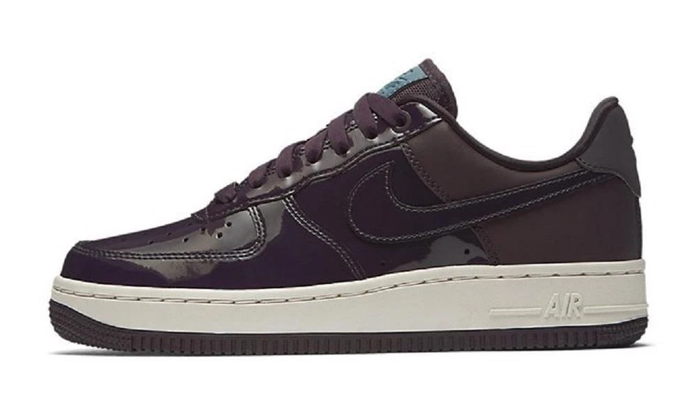 Womens NIKE AIR FORCE 1 07 SE PRM Port Wine Trainers AH6827 600
