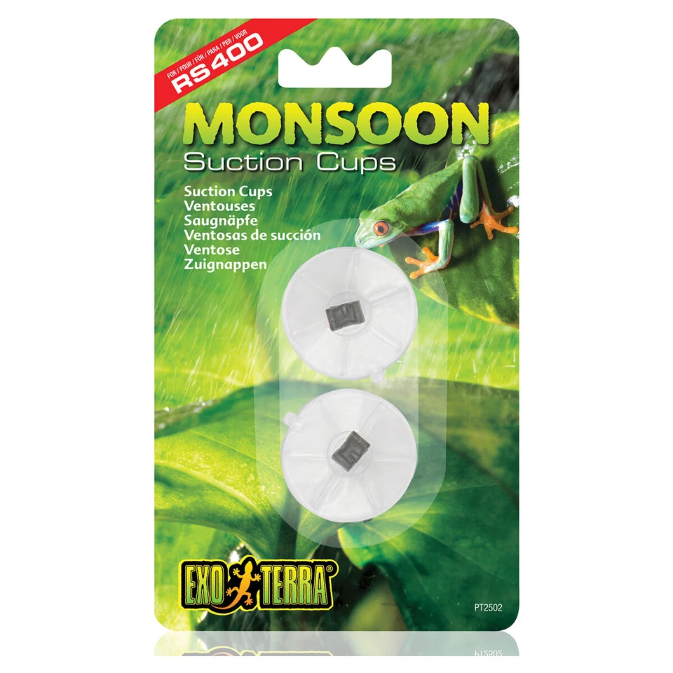 Exo Terra Sauger 2er Set für Monsoon RS400 - Schlauchhalterung Terrarium - Bild 1 von 1