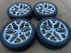 4 22" Chevy Gmc Cadillac Chrome Snowflakes Wheels Rims Tires Tahoe Yukon Gm 5668
