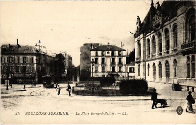 AK Boulogne sur Seine La Place Bernard Palissy FRANKREICH (1306780)
