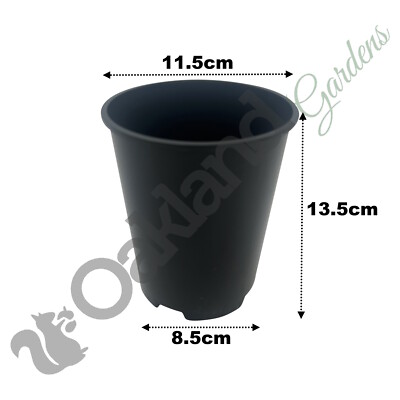 Idea-station Vaso Per Piante In Plastica [3 X 14 C] - Antracite - Vasi - Foto 12