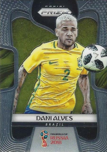 2018 Panini Prizm World Cup Russia '18 Brazil Base Common Version (#25 - #37)