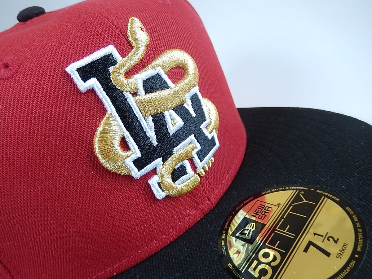 Los Angeles Dodgers Snake Chinese Lunar Year New Era 59FIFTY