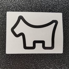 SCOTTY CAMERON CZARNA NAKLEJKA SCOTTY PIES