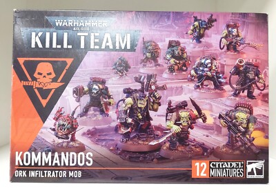 Warhammer Kill Team Ork Kommandos Ork Infiltrator Mob Single Models